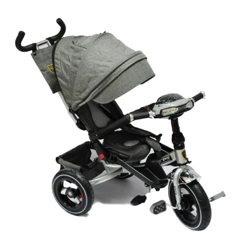 Трехколесный велосипед Riki Серый купить в Кишиневе