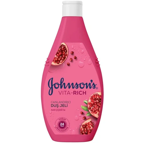 Детский гель для душа Johnson's Baby Vita-Rich с экстрактом граната, 400 мл купить в Кишиневе