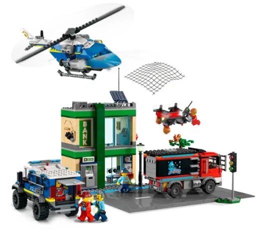 Конструкторы Lego City Police Chase at the Bank, 915 элементов купить в Кишиневе