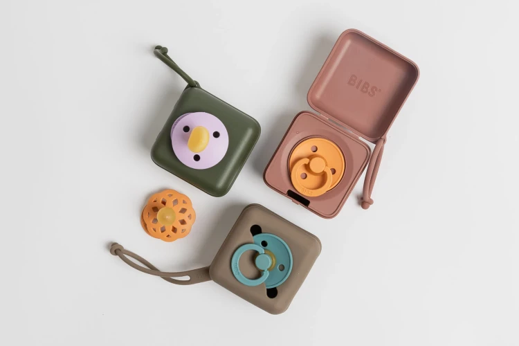 Пустышка круглая латексная Bibs Colour Island Sea 6-18 мес купить в Кишиневе