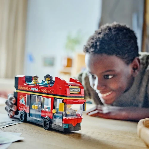Set construcție Lego City Double-Decker Sightseeing Bus, 384 elemente cumpăra în Chișinau