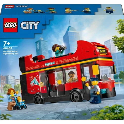 Set construcție Lego City Double-Decker Sightseeing Bus, 384 elemente cumpăra în Chișinau