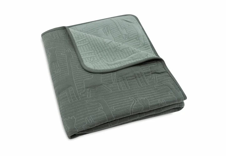 Păturică Jollein Jungle Jambo Ash Green/Laurel, 100x150 cm cumpăra în Chișinau