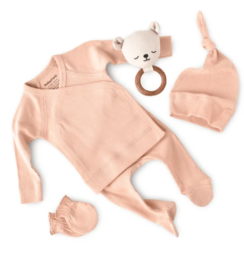 Set din 4 piese BabyCosy Modal Peach (6-9L) cumpăra în Chișinau