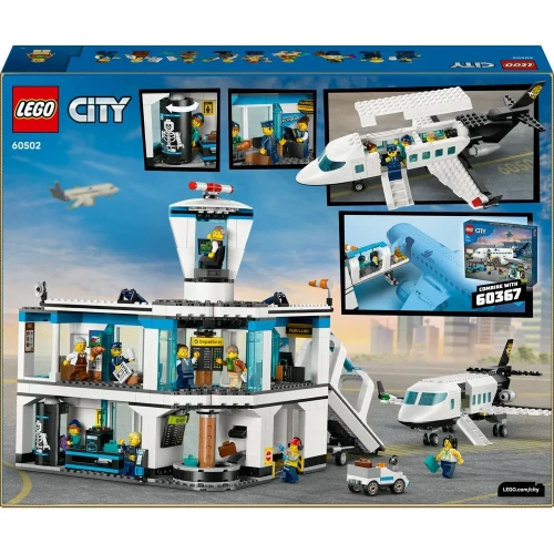Конструкторы Lego City Airport with Airplane, 887 элементов купить в Кишиневе