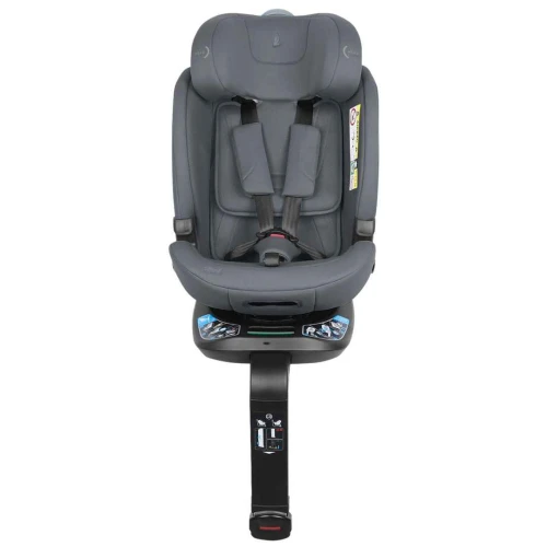 Scaun auto 40-150 cm (i-Size) Isofix KikkaBoo i-Bond Graphite, rotativ 360 cumpăra în Chișinau