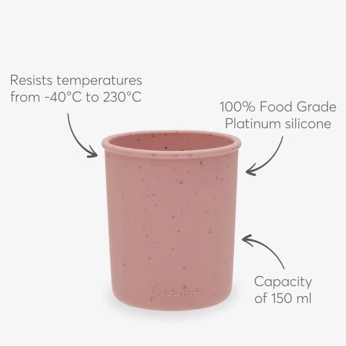 Cană Kikkaboo Platinum Silicone Blush (6 luni+), 150 ml cumpăra în Chișinau