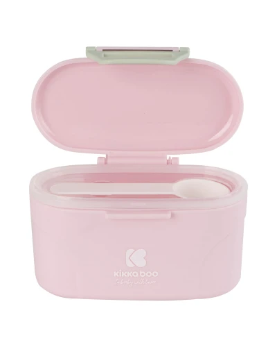 Dozator lapte praf cu lingurița KikkaBoo Pink, 130g cumpăra în Chișinau