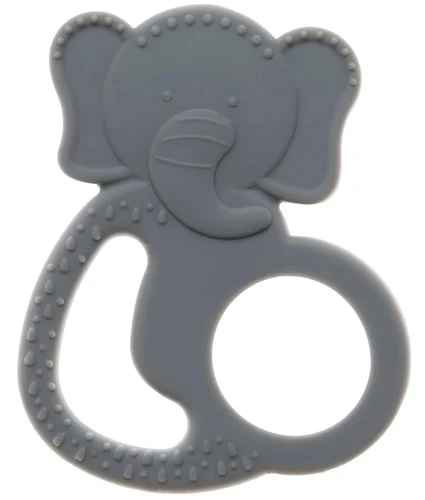 Прорезыватель BabyJem Silicone Elephant Grey купить в Кишиневе