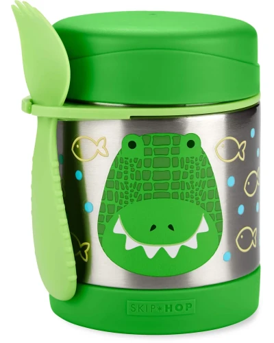 Термос Skip Hop Zoo Crocodile 325 мл, 3 года+ купить в Кишиневе