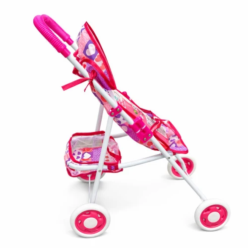 Коляска для кукол New World Heart Pink купить в Кишиневе