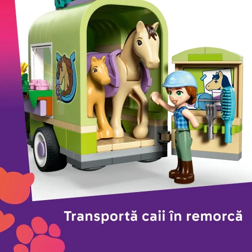 Конструкторы Lego Friends Horse & Baby Foal Trailer, 279 элементов купить в Кишиневе