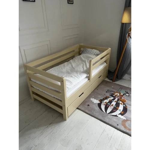 Детская кровать Goydalka Aurora Бежевый с ящиком, 160x80 cм купить в Кишиневе