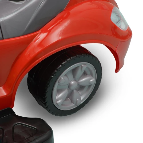 Tolocar Baby Mix Mega Car 3 în 1 cu mâner pentru părinți, roșu cumpăra în Chișinau