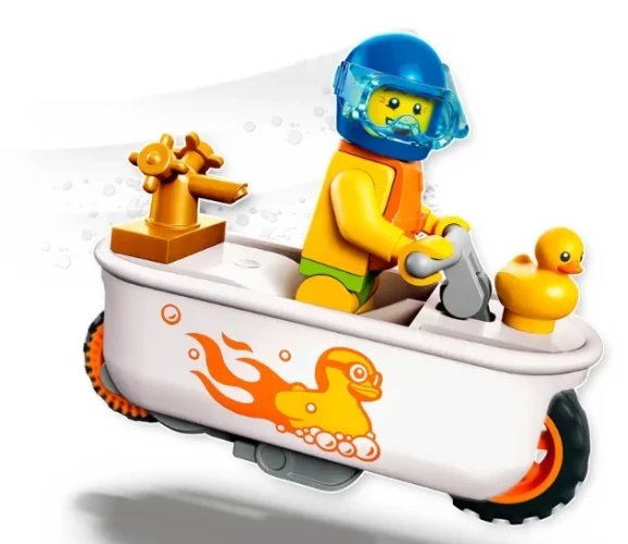Конструкторы Lego City Bathtub Stunt Bike, 14 элементов купить в Кишиневе