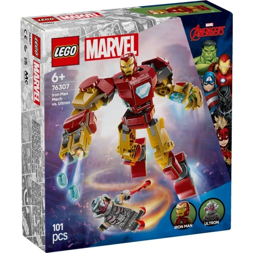 Конструкторы Lego Marvel Iron Man Mech Vs. Ultron, 101 элемент купить в Кишиневе