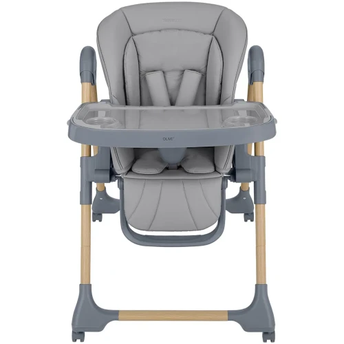 Scaun de masa KikkaBoo Olive 2 Grey cumpăra în Chișinau
