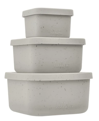 Set de 3 recipiente Kikkaboo Platinum Silicone Sand Beige cumpăra în Chișinau