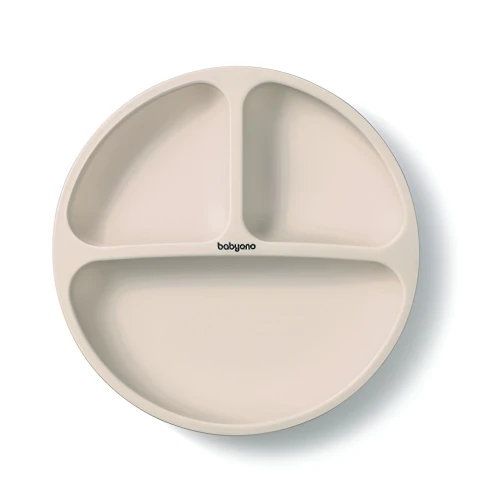 Тарелка секционная BabyOno Beige купить в Кишиневе