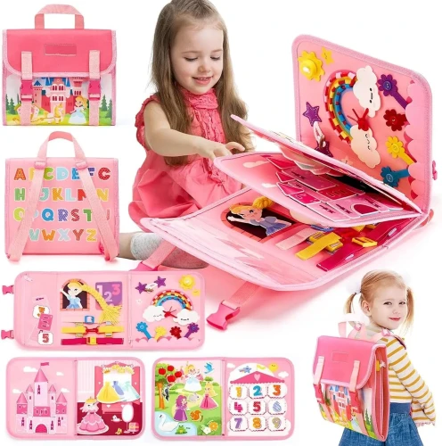 Бизиборд New World BackPack Pink купить в Кишиневе