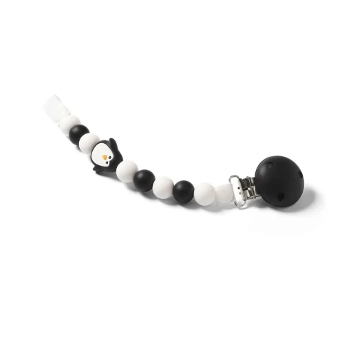 Цепочка для пустышки BabyOno Natural Nursing Black купить в Кишиневе
