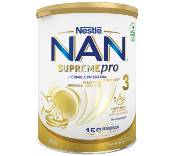 Lapte praf Nestle NAN 3 Supremepro ( 12 luni+), 800 gr cumpăra în Chișinau - 1 Lapte praf Nestle NAN 3 Supremepro ( 12 luni+), 800 gr cumpăra în Chișinau