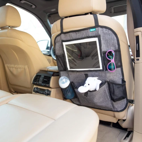 Organizator multifuncțional pentru scaun auto ZOPA cu suport pentru tabletă, Grey cumpăra în Chișinau