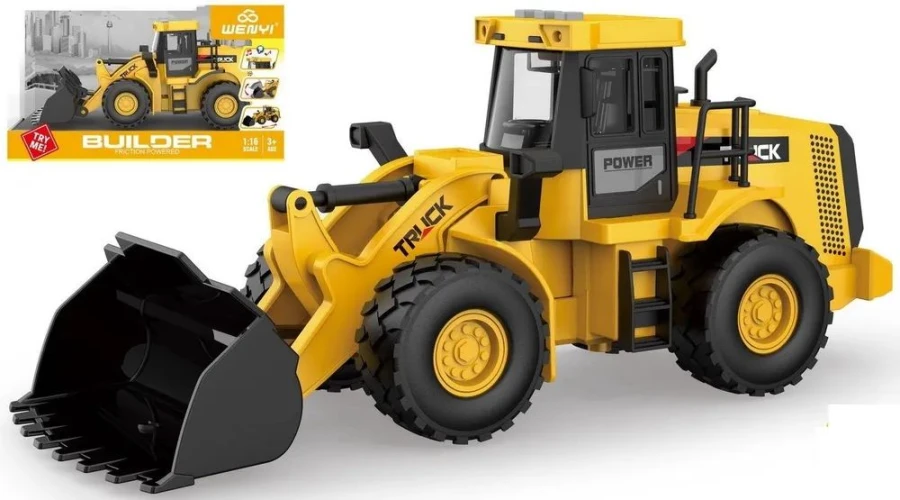 Buldozer Wenyi cu inerție (lumină/sunet), scara 1:16 cumpăra în Chișinau