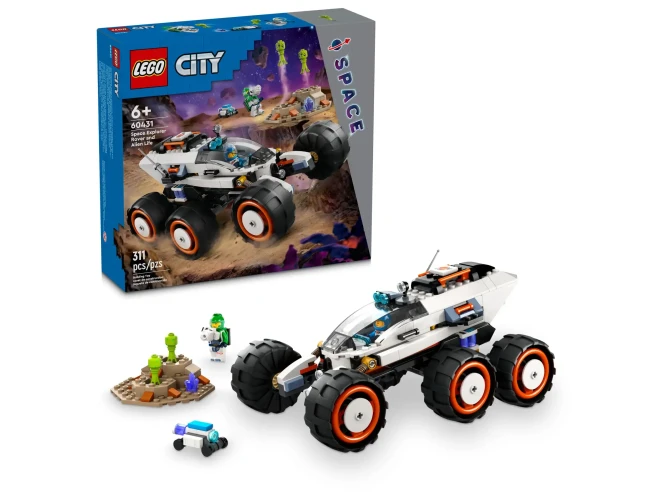 Конструкторы LEGO City Space Explorer Rover and Alien Life, 311 элементов купить в Кишиневе