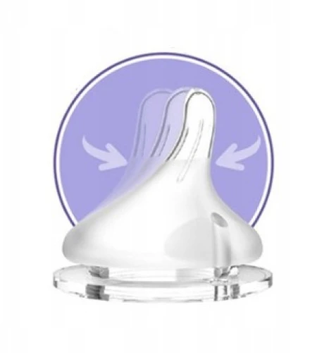 Соска силиконовая Lansinoh Natural Wave Teats (6 мес.+), 2 шт. купить в Кишиневе