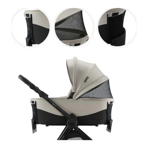 Cărucior 2 în 1 Kinderkraft Vesto 2 Beige cumpăra în Chișinau