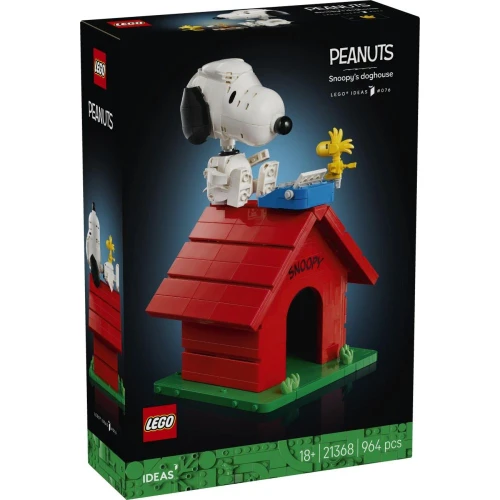 Set construcție Lego Ideas Peanuts: Snoopy's Doghouse, 964 elemente cumpăra în Chișinau