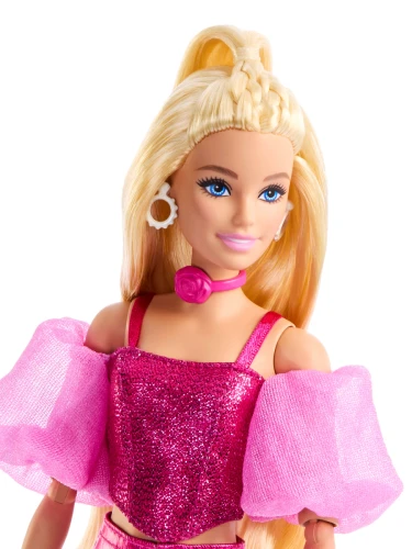 Кукла Barbie Fashionista в блестящем розовом костюме купить в Кишиневе