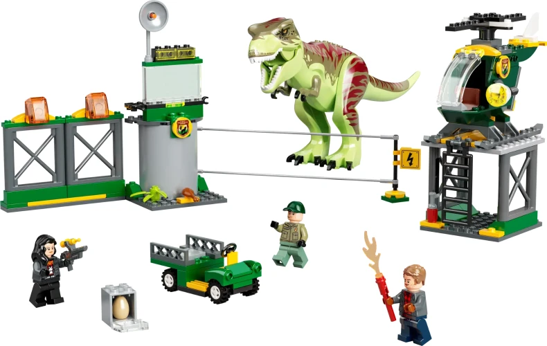 Set construcție Lego Jurassic World T. rex Dinosaur Breakout, 140 elemente cumpăra în Chișinau