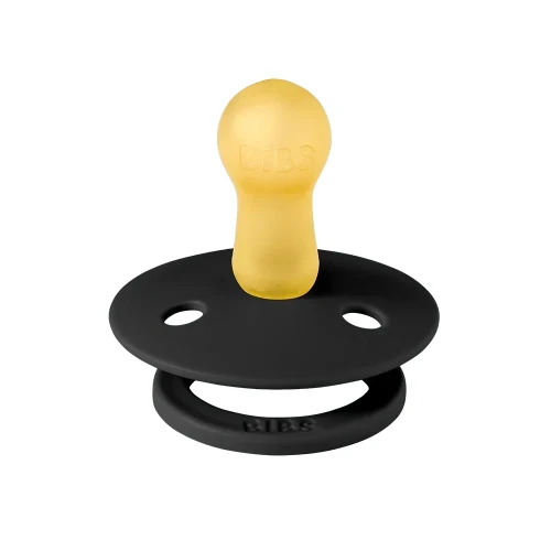 Suzetă rotundă din latex Bibs Black & White (0-6 luni), 2 buc. cumpăra în Chișinau