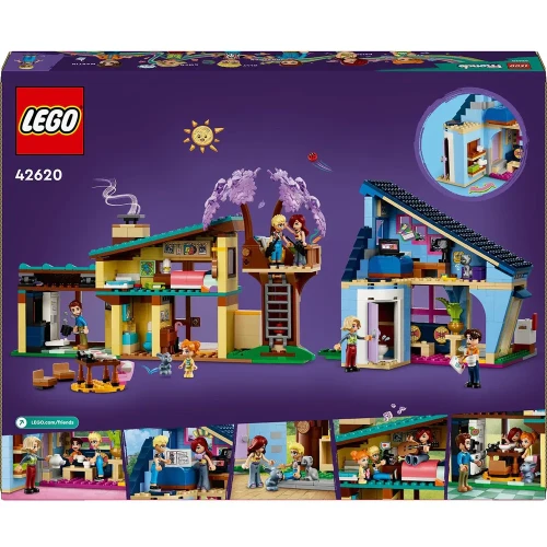 Конструкторы Lego Friends Olly And Paisley's Family Houses, 1126 элементов купить в Кишиневе