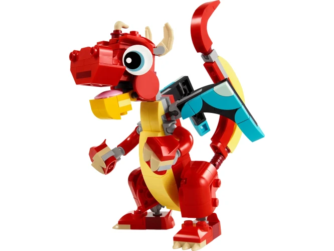 Set construcție LEGO Creator Red Dragon, 149 elemente cumpăra în Chișinau