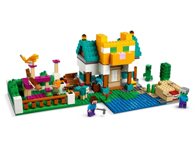 Set construcție LEGO Minecraft The Crafting Box 4.0, 605 elemente cumpăra în Chișinau