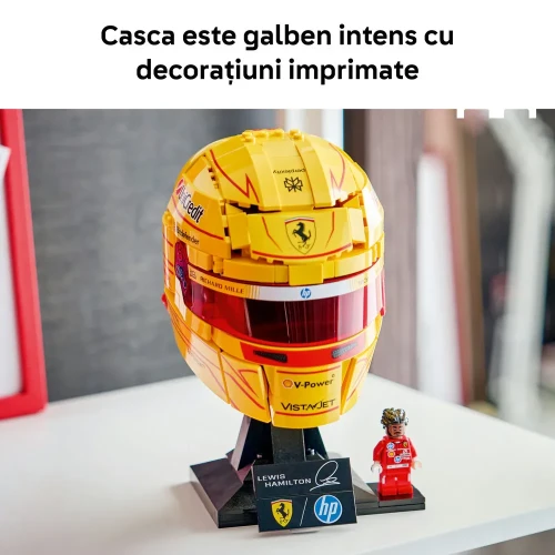 Set construcție Lego Editions Scuderia Ferrari HP Lewis Hamilton Helmet, 884 elemente cumpăra în Chișinau