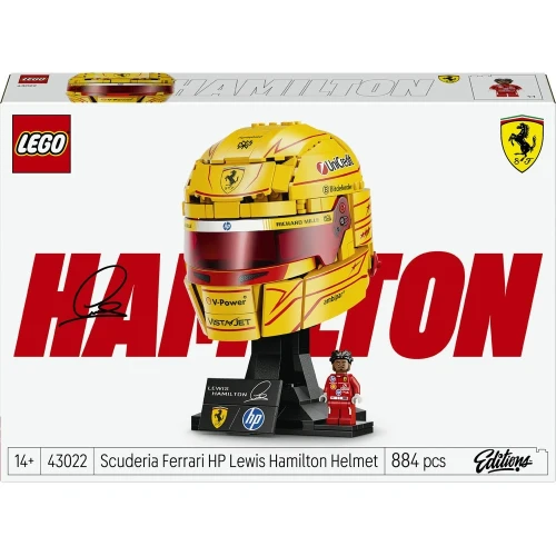 Set construcție Lego Editions Scuderia Ferrari HP Lewis Hamilton Helmet, 884 elemente cumpăra în Chișinau