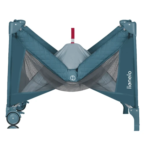 Patut pliabil 2 in 1 Lionelo Green Turquoise cumpăra în Chișinau