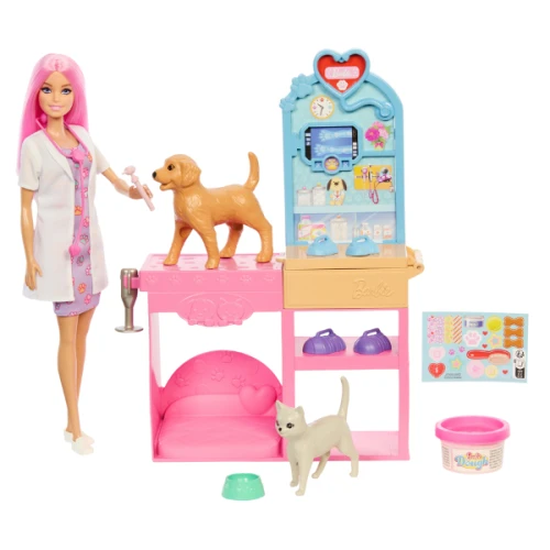 Set de joacă Barbie Clinica veterinară cumpăra în Chișinau
