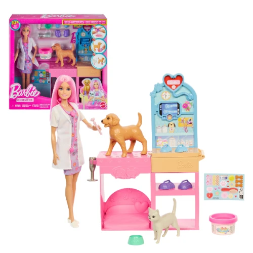 Set de joacă Barbie Clinica veterinară cumpăra în Chișinau