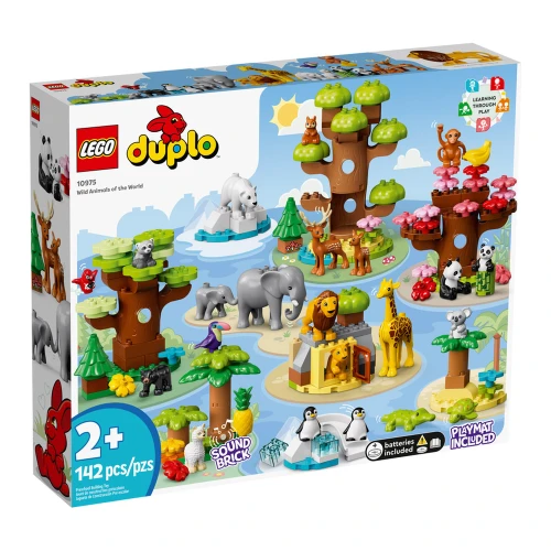 Set construcție Lego Duplo Wild Animals of the World 10975, 142 elemente cumpăra în Chișinau