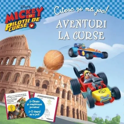 Carte Mickey și piloții de curse. Aventuri la curse - Citesc și mă joc cumpăra în Chișinau
