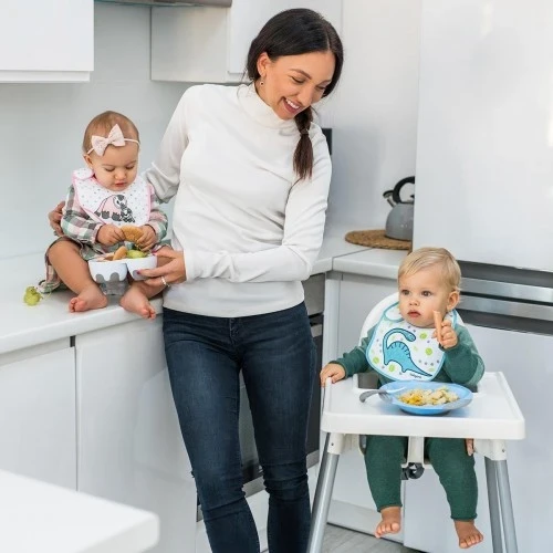 Маленький слюнявчик махровый BabyOno I Eat and I Grow купить в Кишиневе