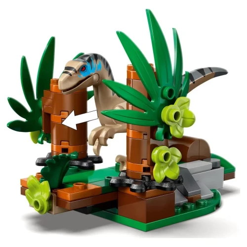 Конструкторы Lego Jurassic World Raptor Off-Road Escape, 285 элементов купить в Кишиневе