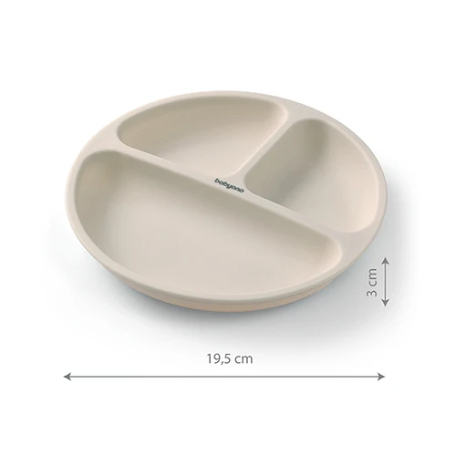 Тарелка секционная BabyOno Beige купить в Кишиневе