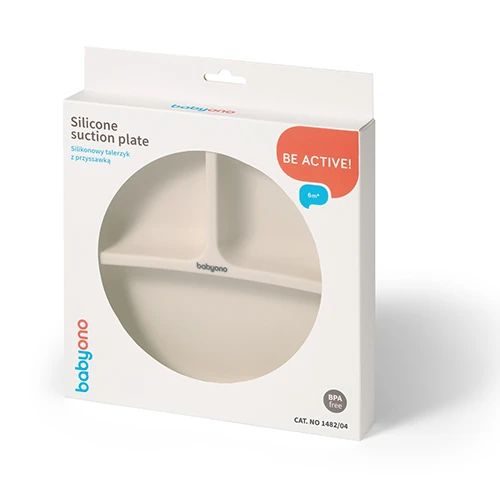 Тарелка секционная BabyOno Beige купить в Кишиневе