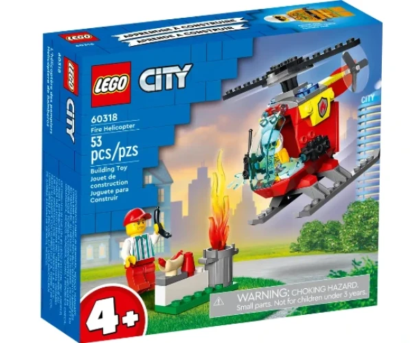 Конструкторы Lego City Fire Helicopter, 53 элементов купить в Кишиневе